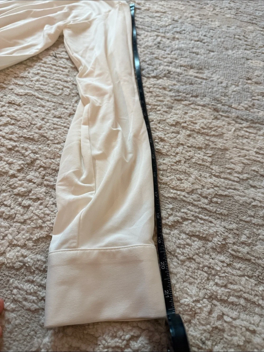 Showpo White Long Sleeve Dress (Size 4) - Picture 4 of 5